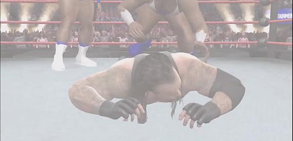  the undertaker vs the twin towers clip